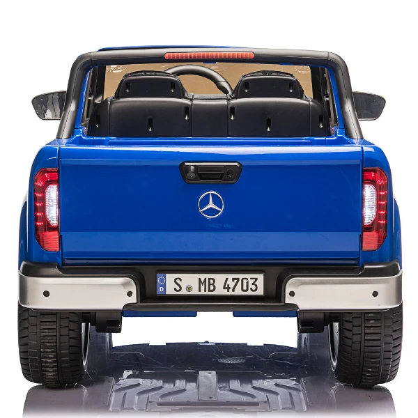 Электромобиль mercedes x-class, 12v7ah, мотор 45wx2, eva колеса, кожаные сидения 22