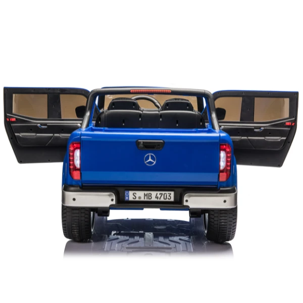 Электромобиль mercedes x-class, 12v7ah, мотор 45wx2, eva колеса, кожаные сидения 14