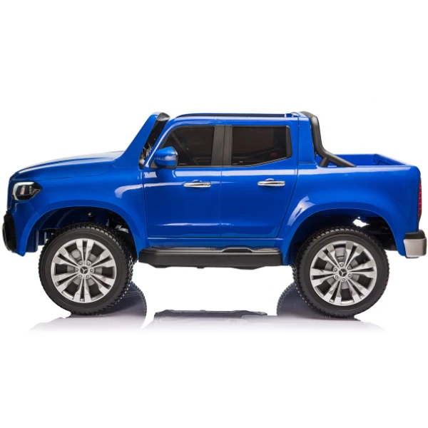 Электромобиль mercedes x-class, 12v7ah, мотор 45wx2, eva колеса, кожаные сидения 4
