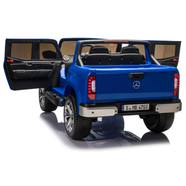 Электромобиль mercedes x-class, 12v7ah, мотор 45wx2, eva колеса, кожаные сидения 15