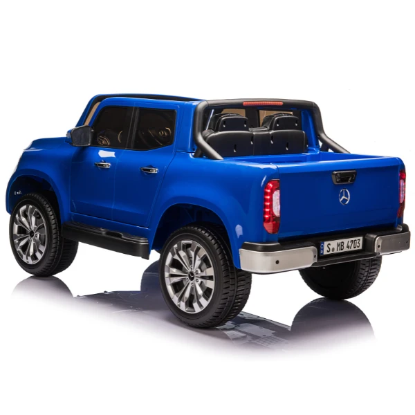 Электромобиль mercedes x-class, 12v7ah, мотор 45wx2, eva колеса, кожаные сидения 24