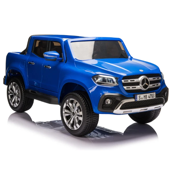 Электромобиль mercedes x-class, 12v7ah, мотор 45wx2, eva колеса, кожаные сидения 3