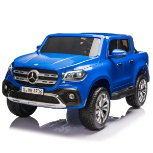 Электромобиль mercedes x-class, 12v7ah, мотор 45wx2, eva колеса, кожаные сидения Thumbnail 2