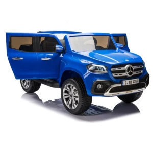 Электромобиль mercedes x-class, 12v7ah, мотор 45wx2, eva колеса, кожаные сидения Thumbnail 12