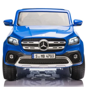 Электромобиль mercedes x-class, 12v7ah, мотор 45wx2, eva колеса, кожаные сидения Thumbnail 10