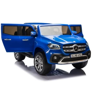 Электромобиль mercedes x-class, 12v7ah, мотор 45wx2, eva колеса, кожаные сидения Thumbnail 11