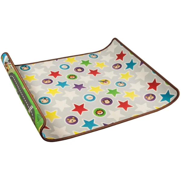 Двухстворонний игровой - развивающий коврик 160 х 120 х 1 cm 2