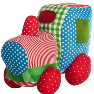 Jucarie din bumbac &quot;Locomotiva &quot;, lucru manual, 20 cm