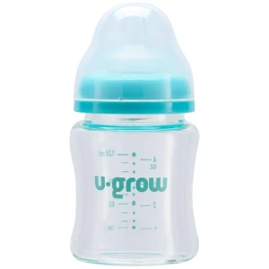 Biberon din sticlă, 120 ml, cu 2 tetine suplimentare Thumbnail 4
