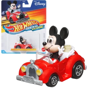 Hot Wheels 1:64 Машинка из коллекций  "Мир гонок" с водителем-персонажем поп-культуры