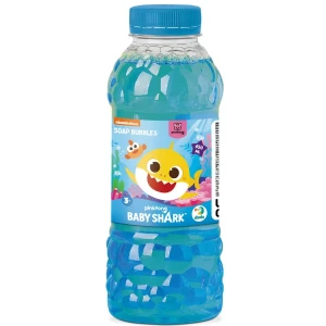 Sticlă cu soluție de săpun "baby shark", 450 ml