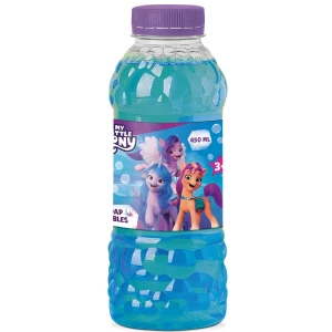 Sticlă cu soluție de săpun "My little pony", 450 ml