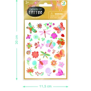 Set de tatuaje temporare pentru copii "vise cu flori", 120 buc. Thumbnail 4