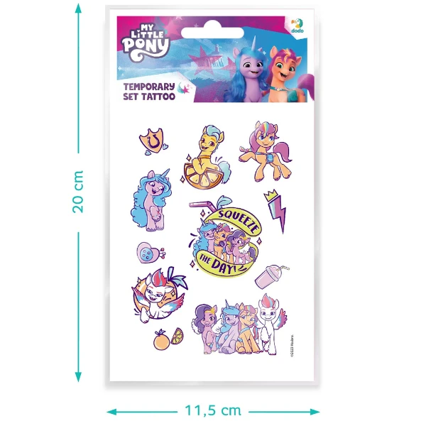 Set de tatuaje temporare pentru copii "my little pony.prieteni", 60 buc. 4