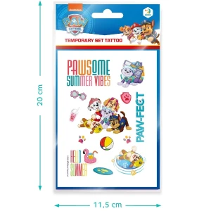 Set de tatuaje temporare pentru copii cu patrula cățelușilor, 45 buc. Thumbnail 5