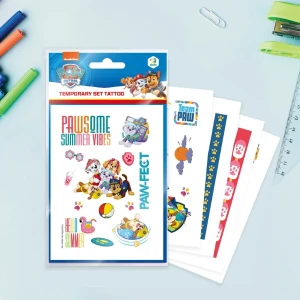 Set de tatuaje temporare pentru copii cu patrula cățelușilor, 45 buc. Thumbnail 2