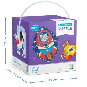 Puzzle 6 în 1 "transport" Thumbnail 6