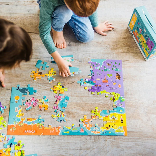 Puzzle "harta europei, 100 elem. 4