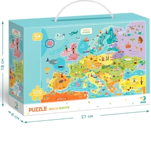 Puzzle "harta europei, 100 elem. Thumbnail 6