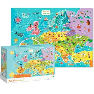Puzzle &quot;Harta Europei, 100 elem.
