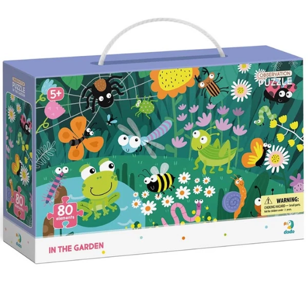 Puzzle "în grădină", seria puzzle de observație, 80 elem. 5