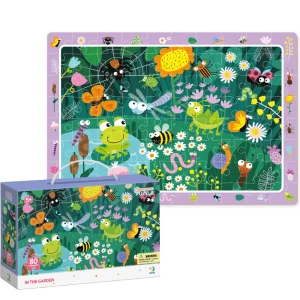 Puzzle &quot;În grădină&quot;, seria Puzzle de observație, 80 elem.