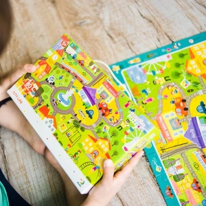 Puzzle "viața în oraș", seria puzzle de observație, 80 elem. Thumbnail 5