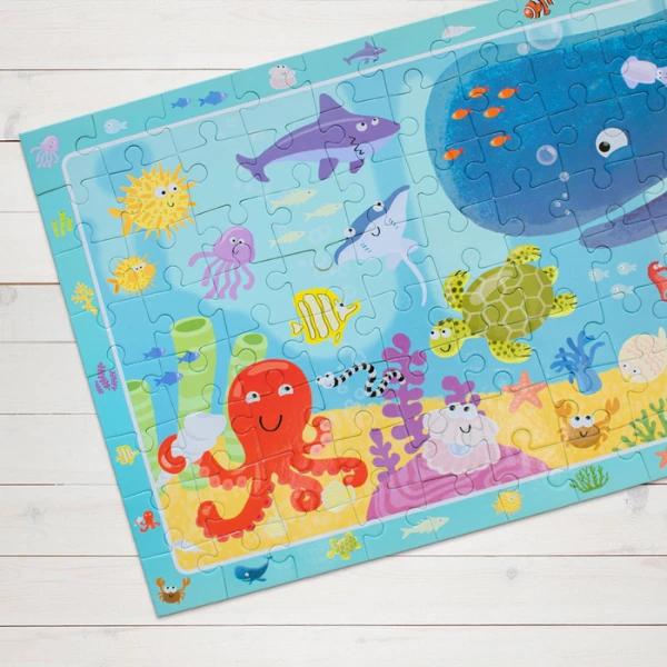 Puzzle "sub apă", seria puzzle de observație, 80 elem. 4