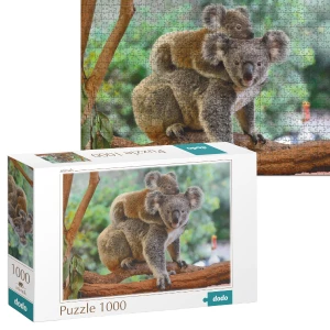 Puzzle &quot;Baby koala și mama&quot;, seria Lumea animalelor, 1000 elem.