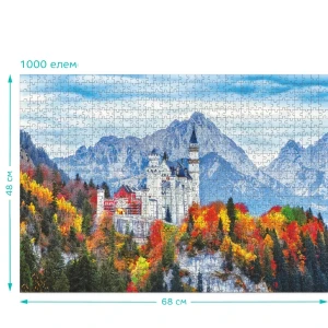 Пазл "замок нойшванштайн. германия", серии пейзажи, 1000 элем. Thumbnail 4