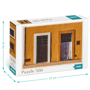Puzzle "casa galbenă", seria peisaje, 500 elem. Thumbnail 4