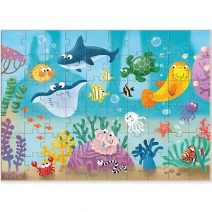 Puzzle "lumea subacvatică", seria animale, 60 elem. Thumbnail 2