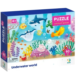 Puzzle "lumea subacvatică", seria animale, 60 elem. Thumbnail 3