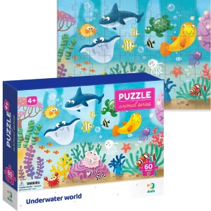 Puzzle &quot;Lumea subacvatică&quot;, seria Animale, 60 elem.