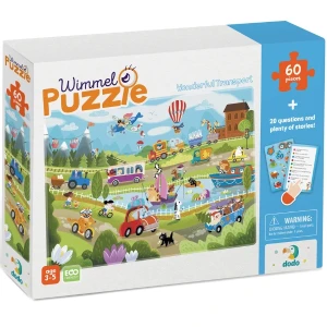 Joc de dezvoltare-puzzle "vara în sat", seria wimmelpuzzle, 60 elem. Thumbnail 3