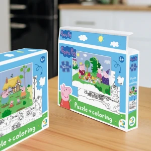 Puzzle 2 în 1 "disctracție în grădină", seria peppa pig, 60 elem. Thumbnail 7