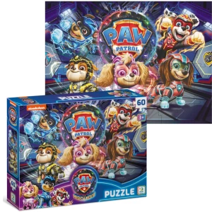 Puzzle &quot;Operațiunea explozia meteoritului&quot;, seria Patrula cățelușilor, 60 elem.
