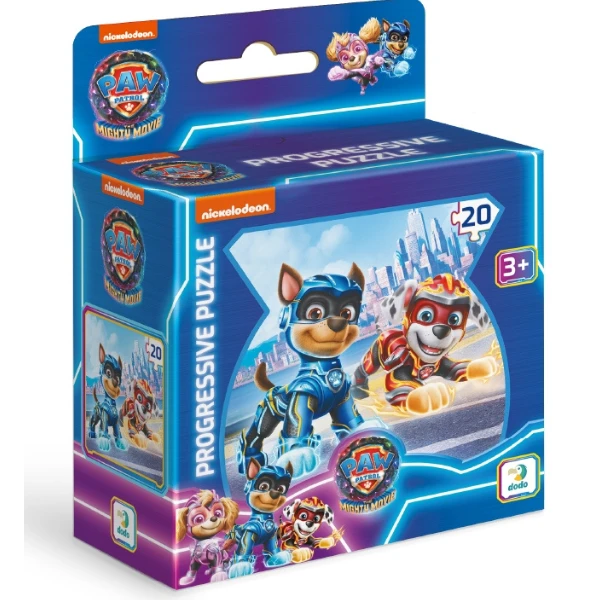 Puzzle "chase și marshal", seria patrula cățelușilor, 20 elem. 3