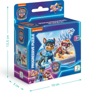 Puzzle "chase și marshal", seria patrula cățelușilor, 20 elem. Thumbnail 5