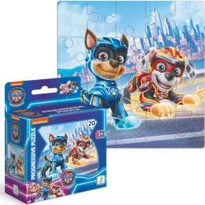 Puzzle &quot;Chase și Marshal&quot;, seria Patrula cățelușilor, 20 elem.