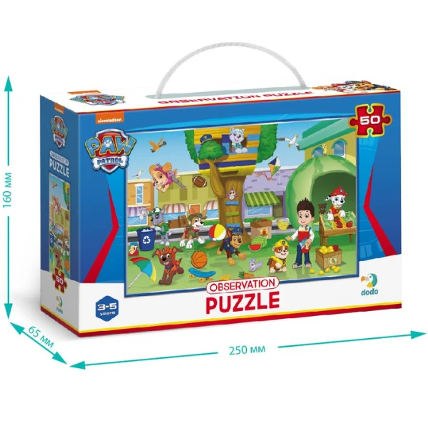 Puzzle "distracție de vară", seria patrula cățelușilor, 50  elem. 6