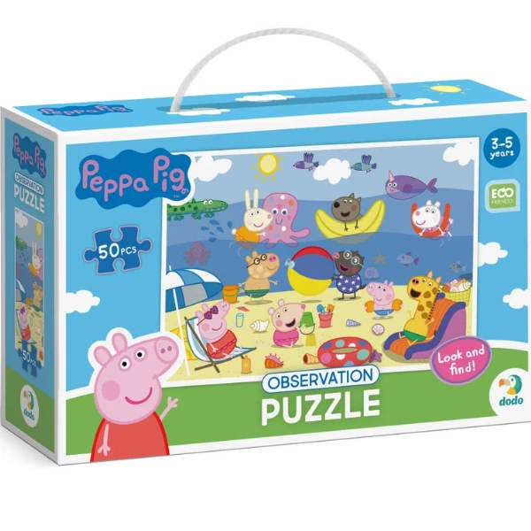 Puzzle "vacanța de vară", seria peppa pig, 50  elem. 3