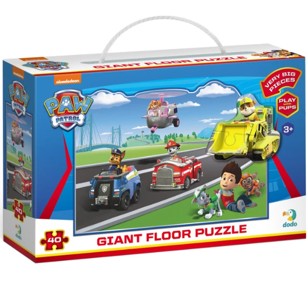 Puzzle mare de podea, seria patrula cățelușilor, 40 elem. 3