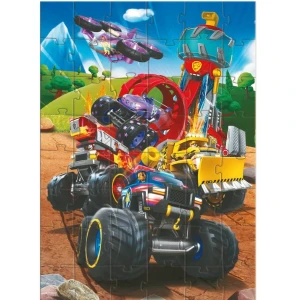Puzzle "mașini pentru operațiuni de salvare", seria patrula cățelușilor, 48 elem. Thumbnail 2