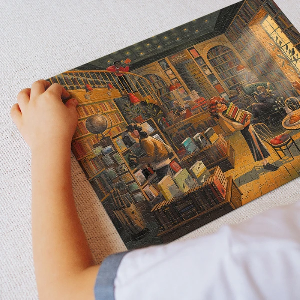 Puzzle "librărie", seria stil de viață, 300 elem. 6