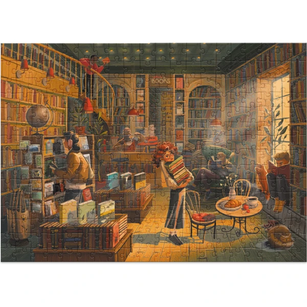 Puzzle "librărie", seria stil de viață, 300 elem. 2