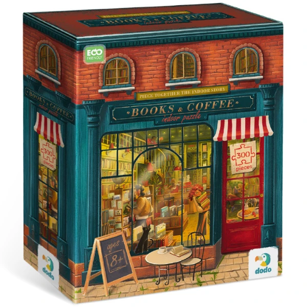 Puzzle "librărie", seria stil de viață, 300 elem. 3