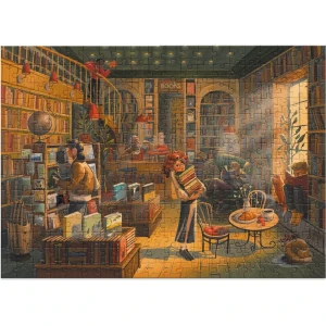 Puzzle "librărie", seria stil de viață, 300 elem. Thumbnail 2