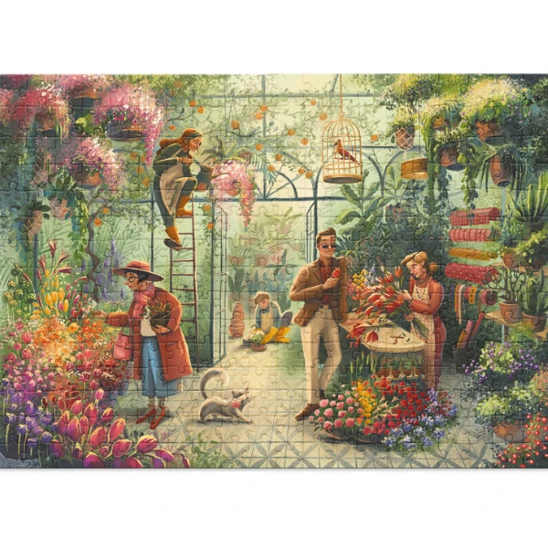Puzzle "magazinul de flori", seria stil de viață, 300 elem. 2