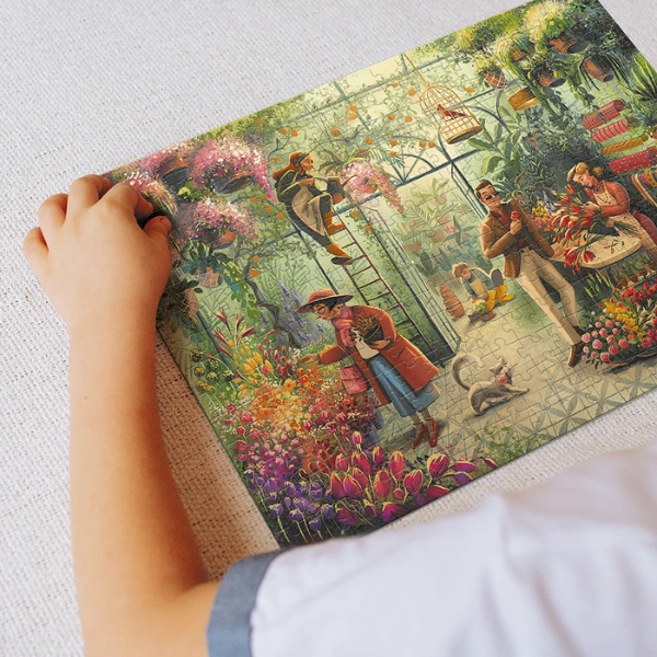 Puzzle "magazinul de flori", seria stil de viață, 300 elem. 5